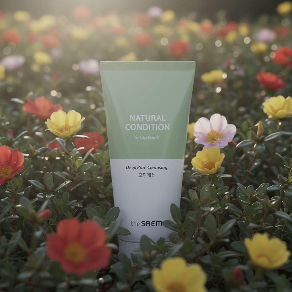 Natural Condition Scrub Foam Deep Pore Cleansing